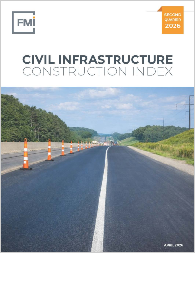 2026 Civil Infrastructure Construction Index: Second Quarter