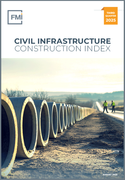 2025 Civil Infrastructure Construction Index: Third Quarter