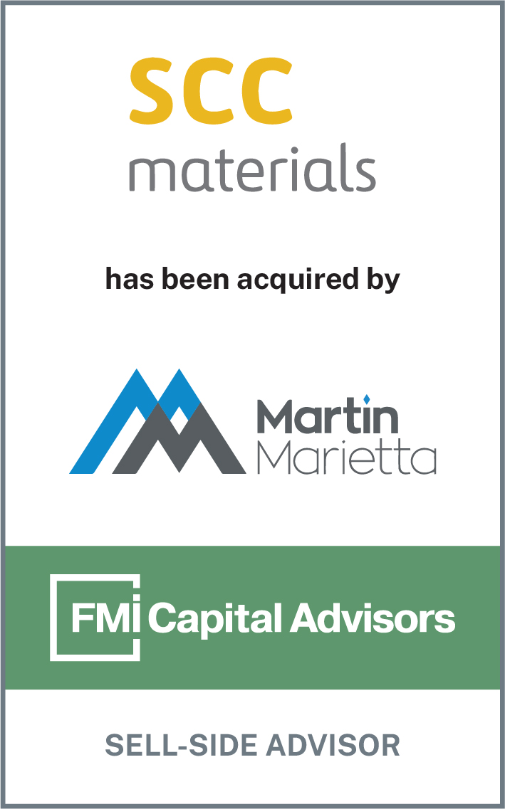 FMI Advises Southern Crushed Concrete in Sale to Martin Marietta FMI
